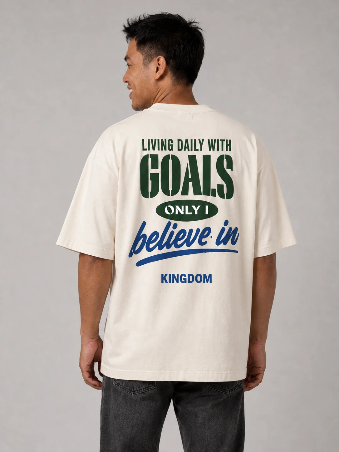 Goals I Believe In, back view