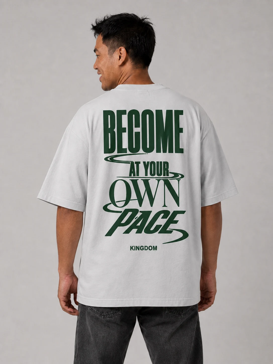 Become at Your Own Pace, back view