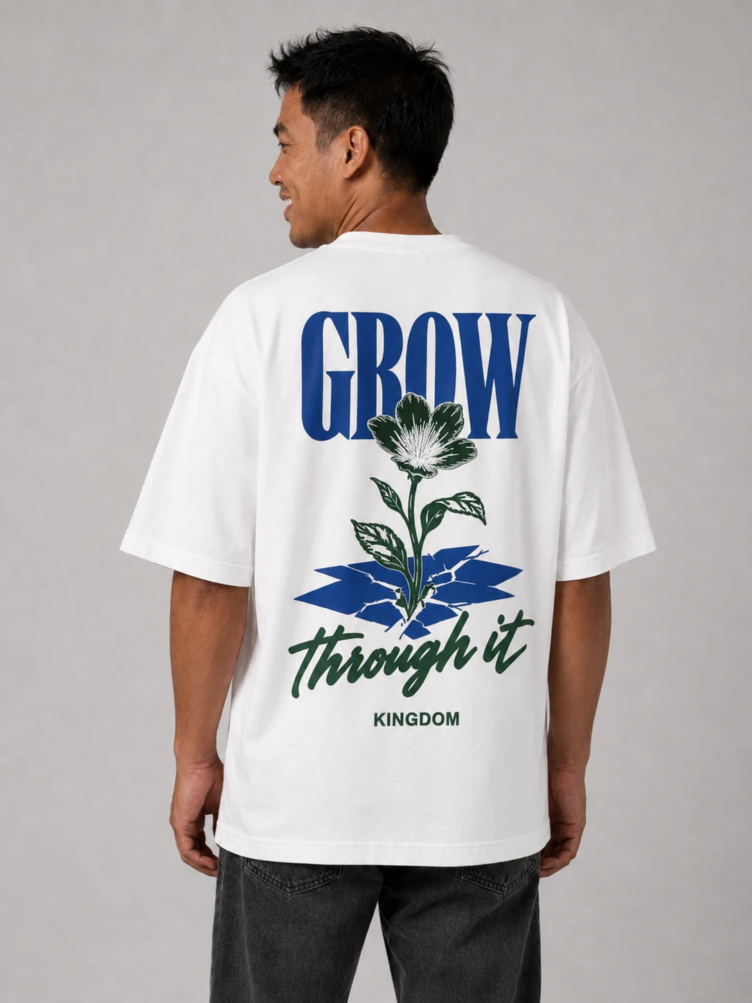 Grow Through It, back view